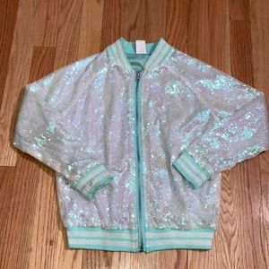 Blue sparkly Ariel jacket